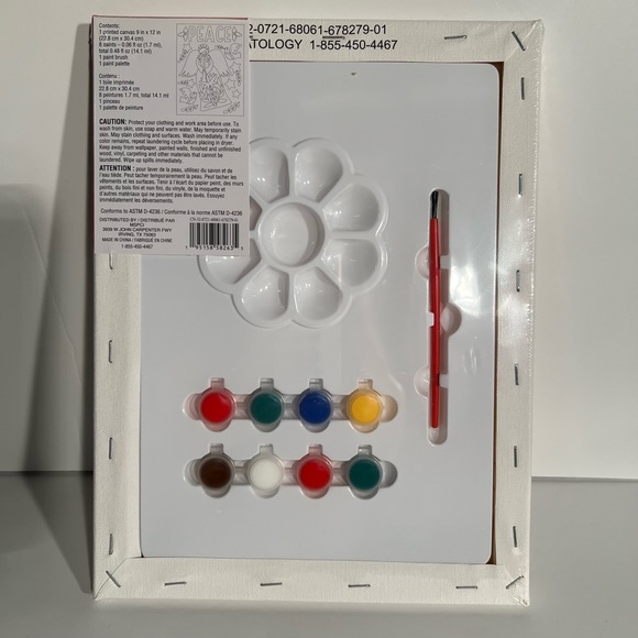 creatology / kids canvas christmas painting kit - Picture 3 of 4